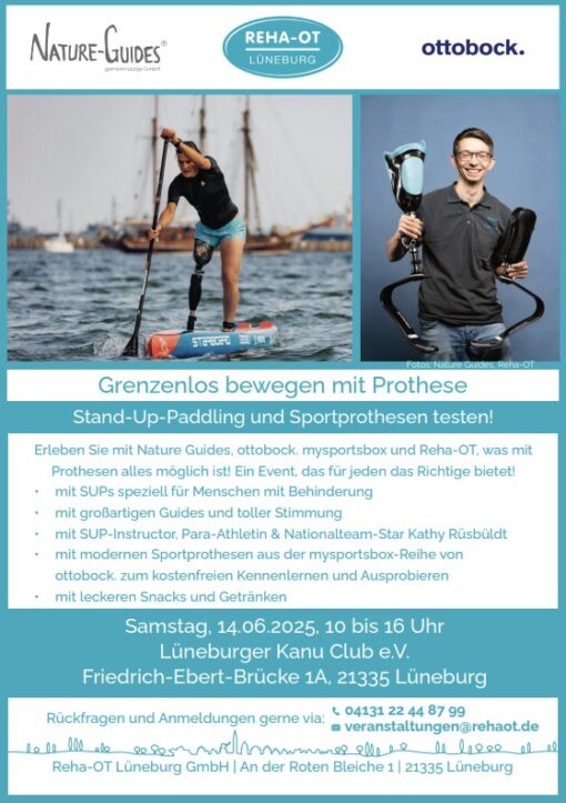 Grenzenlos bewegen mit Prothese - 14. Juni 2025 - Lüneburg