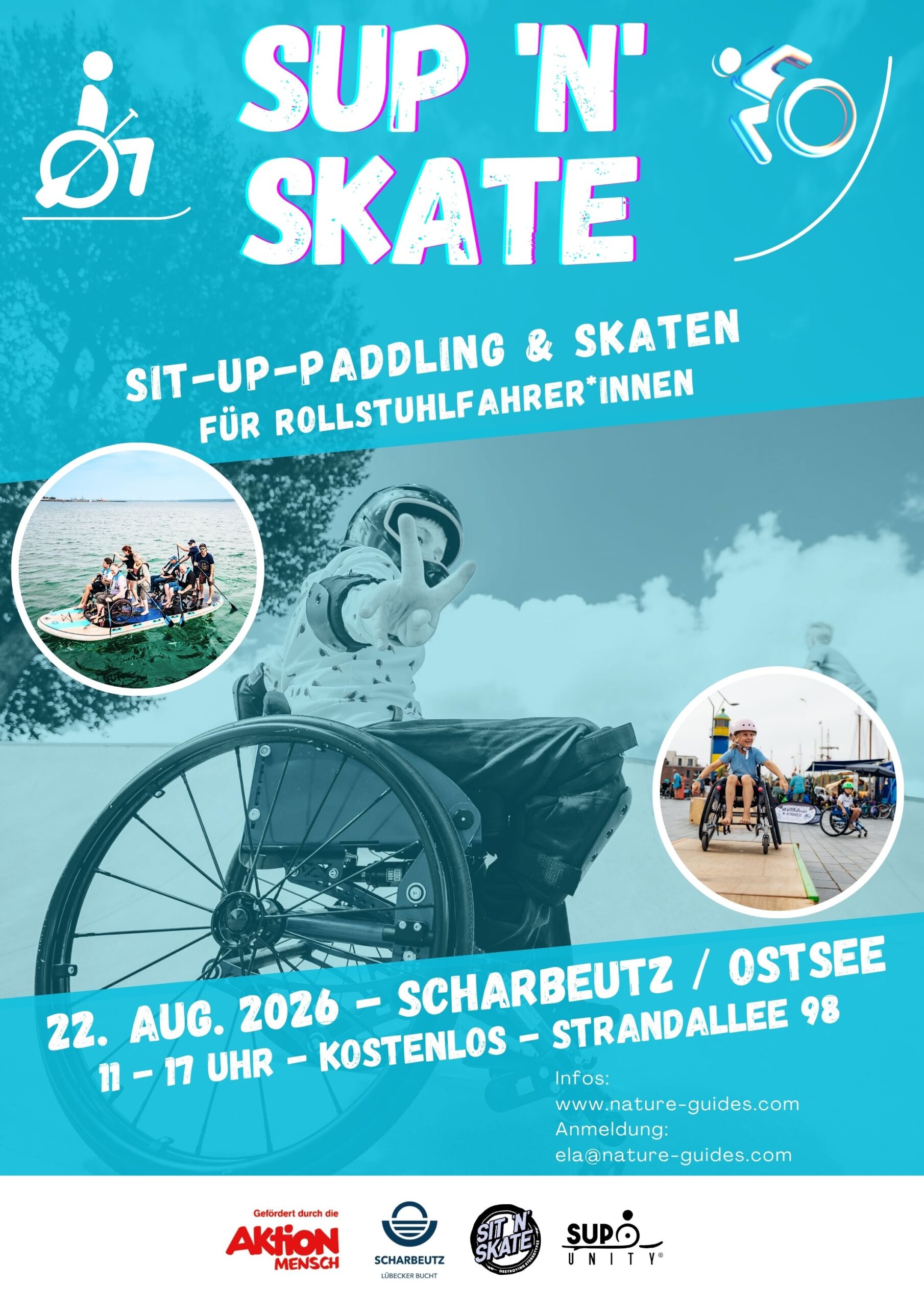SUP'n'SKATE 22. August 2026 - Scharbeutz
