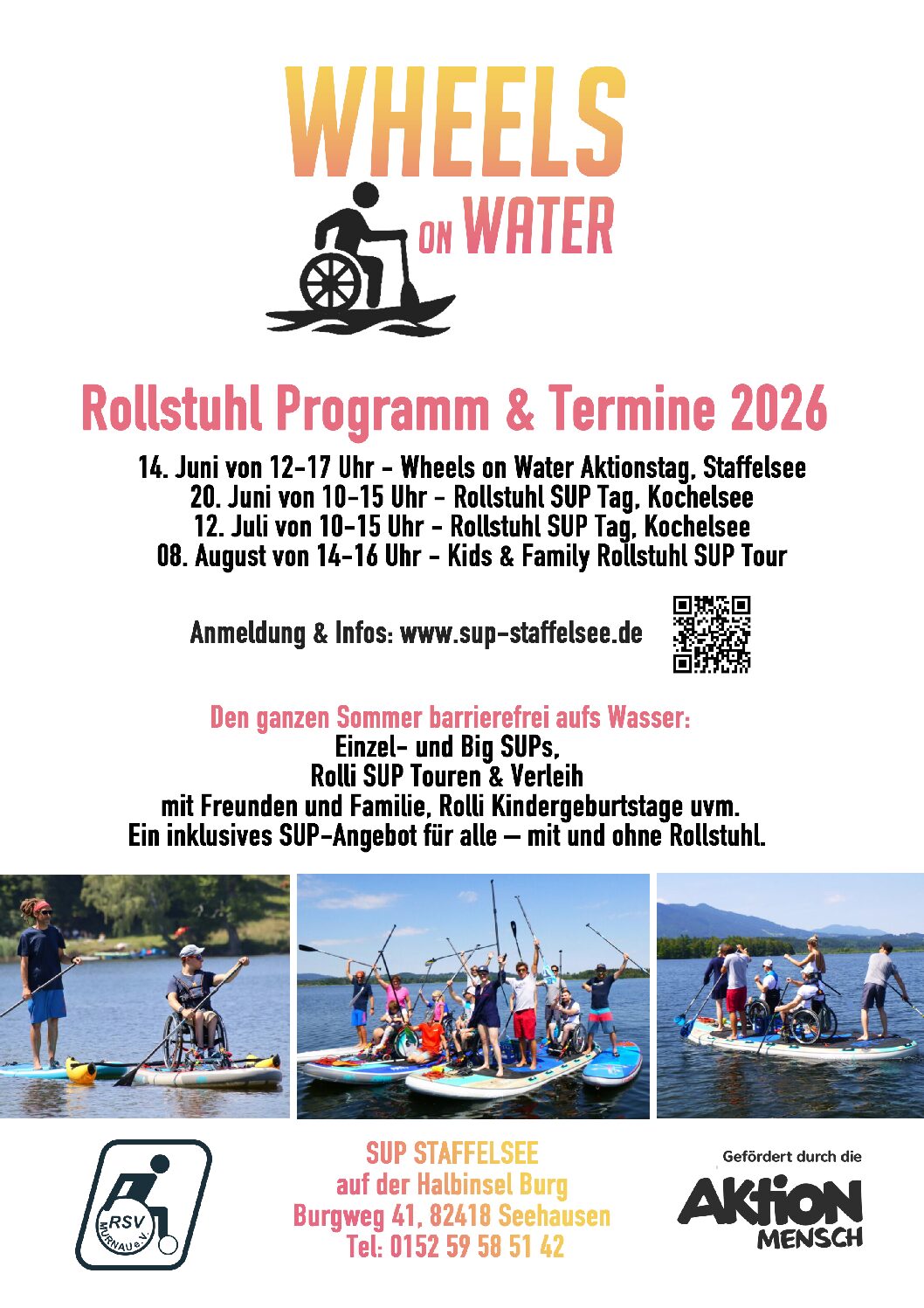Wheels on Water - Sommer 2026 - Staffelsee